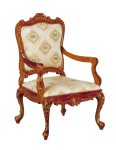 (image for) Louis XV Rococco Armchair - Walnut