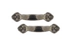 (image for) Black Chrome Drawer / Cabinet Pulls 2pc