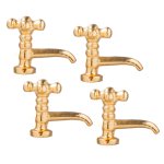 (image for) Bathroom Brass Spigots Brass 4pc