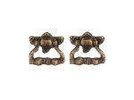 (image for) Antique Brass Drawer Pulls 2pc