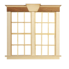 (image for) 6 Over 6 Double Window With Key Top