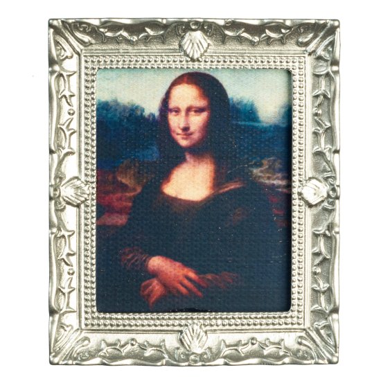 (image for) Mona Lisa Picture - Silver