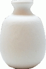 (image for) Unglazed White Vase