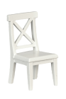 (image for) White Cross Buck Chair