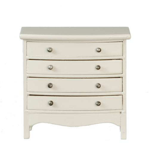 (image for) White Four Drawer Chest