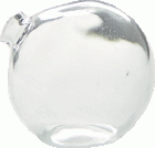 (image for) Glass Lab Apparatus Globe w/ Side Stand