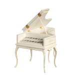 (image for) Victorian Piano - White