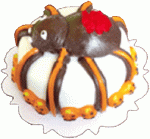 (image for) Halloween Spider Cake