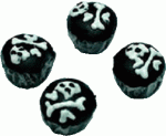 (image for) Skeleton Cupcakes