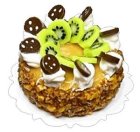 (image for) Kiwi Chocolate Cream Puff Cake