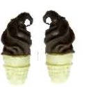 (image for) Chocolate Ice Cream Cones 2pc