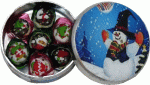 (image for) Christmas Cookies in Snowman Tin