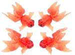 (image for) Gold Goldfish 4pc