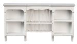 (image for) Kitchen Plate Holder Wall Cabinet - White