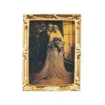 (image for) Wedding Picture in Frame - Gold