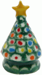 (image for) Ceramic Christmas Tree w/ Gold Star