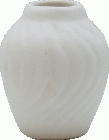 (image for) Unglazed White Vase