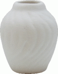 (image for) Unglazed White Vase