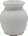 (image for) Unglazed White Vase