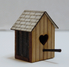 (image for) Birdhouse w/ Shingle Roof No Stand