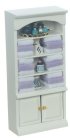 (image for) White Bathroom Cupboard w/ Lavender Accessories