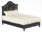 (image for) Chinese Decorated Bed - Black