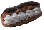 (image for) Chocolate Cream Filled Eclair