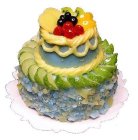 (image for) 2-Tiered Fruit Topped Cake Style 5