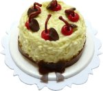 (image for) Chocolate Cherry Tuxedo Cake