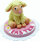 (image for) Easter Lamb Cake Sitting