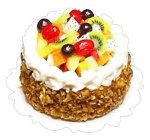 (image for) Fruit Cream Topped Cake