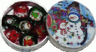 (image for) Christmas Cookies in Snowmen Tin