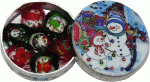 (image for) Christmas Cookies in Snowmen Tin