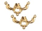 (image for) Brass Bell Drawer Pulls 2pc