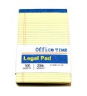 (image for) Office Time Lined Legal Pad - Yellow