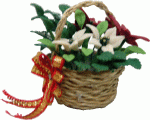 (image for) Christmas Arrangement in Basket