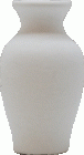 (image for) Unglazed White Vase