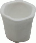 (image for) Hexagonal Pot White