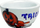 (image for) Trick Or Treat Jack-O-Lantern Ceramic Bowl