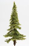 (image for) 6 Inch Light Green Spruce Tree on Spike