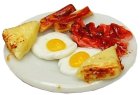 (image for) 1/2in Scale Egg Breakfast Plate