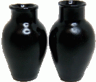 (image for) Black Vases 2pc