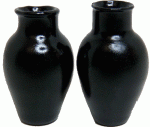 (image for) Black Vases 2pc