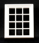 (image for) 1/2in Scale Victorian Window 12 pane