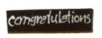 (image for) Congratulations Chocolate Card 10pc