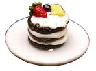 (image for) Chocolate Cream Dessert w/ Fruit