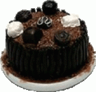 (image for) Candy Topped Chocolate Cake