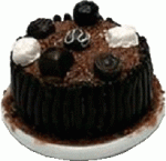 (image for) Candy Topped Chocolate Cake