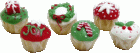 (image for) Christmas Cupcakes 6pc