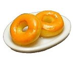 (image for) Orange Donuts on Plate